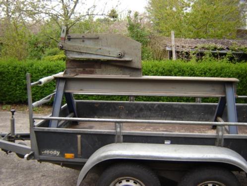 plaatschaar zeer zwaar model, Doe-het-zelf en Bouw, Werkbanken, Zo goed als nieuw, Minder dan 70 cm, Ophalen