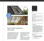 VELUX  PARE SOLEIL EXTERIEUR ( 2pc disponibles ), Nieuw, Overige typen, Ophalen of Verzenden