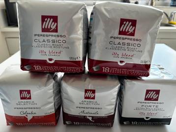 Illy expressso pads (normale) 18x5 disponible aux enchères