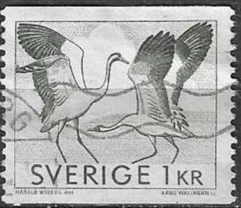 Zweden 1968 - Yvert 583 - Kraanvogels (ST), Postzegels en Munten, Postzegels | Europa | Scandinavië, Gestempeld, Zweden, Verzenden