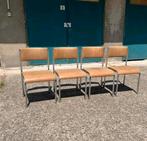 Vintage stoel, Ophalen of Verzenden, Gebruikt, Leer