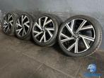 7mm! Originele VW Golf 8 5H Bergamo 18 inch zwarte velgen 5x, Auto-onderdelen, Banden en Velgen, 18 inch, Gebruikt, -, -