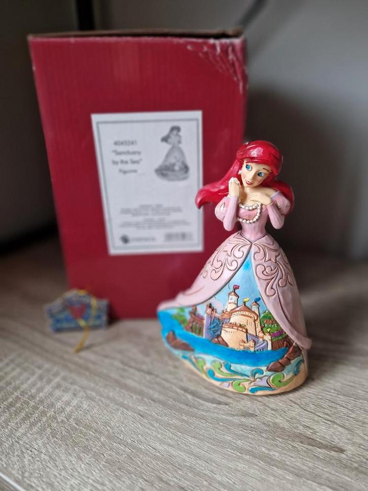 Disney Tradition Sanctuary by the Sea, Collections, Disney, Neuf, Statue ou Figurine, Pocahontas ou Petite Sirène, Enlèvement