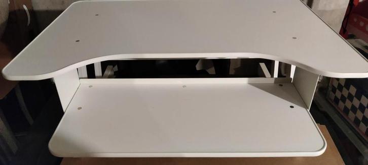 Zit sta bureau verhoger, Huis en Inrichting, Bureaus, Zo goed als nieuw, Stabureau, In hoogte verstelbaar, Ophalen of Verzenden