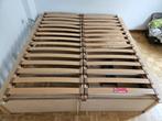 Latten voor op het bed, Huis en Inrichting, Ophalen, Bruin, Tweepersoons, 190 cm of minder