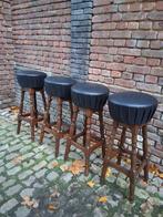 Barkrukken, 4 stuks,, Huis en Inrichting, Barkrukken, Ophalen, Zo goed als nieuw