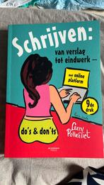 Leen Pollefliet - Schrijven: van verslag tot eindwerk, Boeken, Ophalen of Verzenden, Zo goed als nieuw, Leen Pollefliet