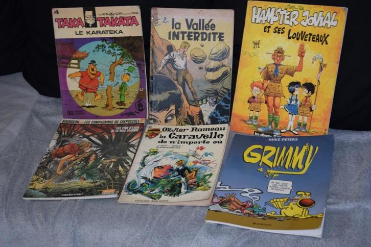 Bd brochées en E.O. 7 euros/pièce, Boeken, Stripverhalen, Verzenden