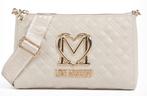 Love Moschino Allure schoudertas, ivoor, Handtassen en Accessoires, Tassen | Schoudertassen, Beige, Nieuw, Leer, Ophalen