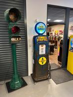 Unieke USA Gaspump Martin & Schwartz 80 Sunoco Dynafuel, Ophalen, Gebruikt