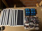 10x zonnepaneel met controller en kabels, Doe-het-zelf en Bouw, Ophalen, Nieuw, Compleet systeem, Minder dan 100 wattpiek