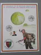 herdenkingsuitgave 50 jaar Bel. Para Commando Schaffen 1992, Verzamelen, Militaria | Algemeen, Verzenden, Overige soorten, Foto of Poster