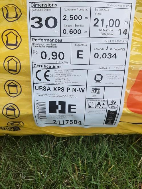 Isolatie platen XPS, Doe-het-zelf en Bouw, Isolatie en Afdichting, Nieuw, Ophalen