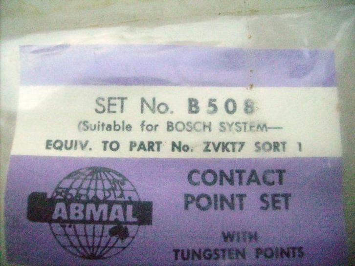 Contact Puntset Alfa Romeo/Audi/Saab/Mercedes/VW/DAF, Auto-onderdelen, Motor en Toebehoren, Alfa Romeo, Audi, Oldtimer onderdelen