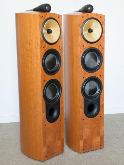 B&W Nautilus 804, N804, warme en natuurlijke sound, 200w, Audio, Tv en Foto, Luidsprekerboxen, Gebruikt, Front, Rear of Stereo speakers