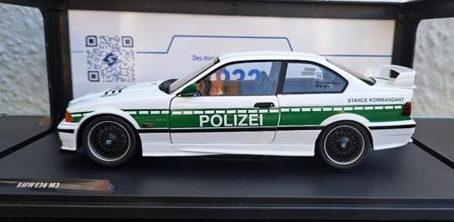 BMW M3 E36 POLIZEI DRIFT CAR 1:18ème, Hobby en Vrije tijd, Modelauto's | 1:18, Nieuw, Auto, Solido, Ophalen of Verzenden