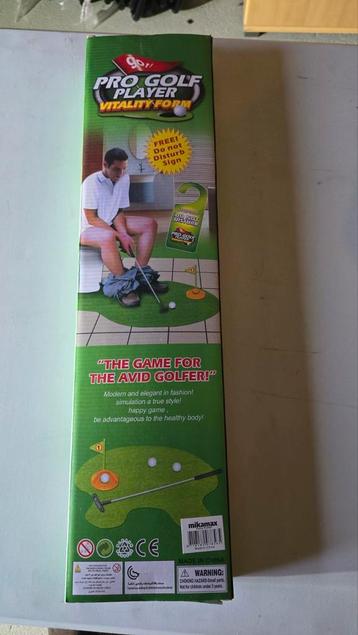 Wc minigolf.  Grappig cadeau beschikbaar voor biedingen