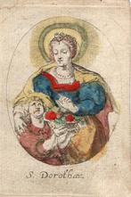 devotieprentje 18de e  S.Dorothea, Verzamelen, Ophalen