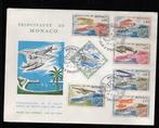 Monaco  lot FDC, Verzenden