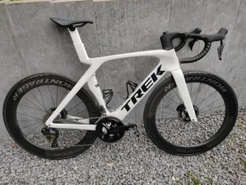 Trek Madone SLR Generation 7, maat 56, Fietsen en Brommers, Carbon, Heren, Zo goed als nieuw, Meer dan 20 versnellingen