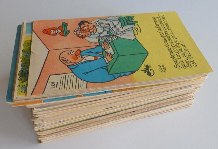 Lot 150 cartes postales humoristiques, Collections, Cartes postales | Thème, Affranchie, 1940 à 1960, Autres thèmes, Enlèvement ou Envoi