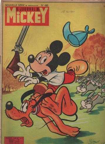 Le journal de MICKEY - 70 BD n 490 à 573 - Manque 13 n beschikbaar voor biedingen