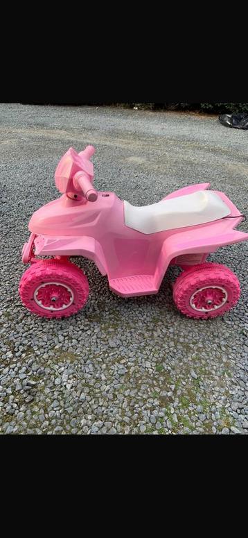 quad électrique rose pour enfant beschikbaar voor biedingen