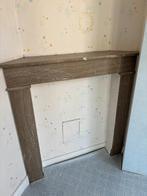 Haardschouw bruine natuursteen, Huis en Inrichting, Haarden, Ophalen, Zo goed als nieuw, Inbouwhaard, Overige soorten