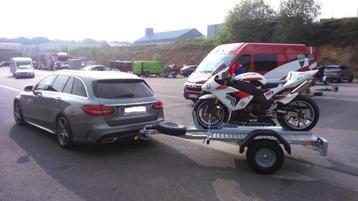 remorque moto occasion 1m65 sur 1m beschikbaar voor biedingen