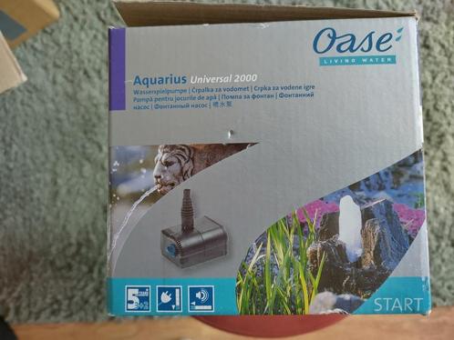 Oase Aquarius Universal 2000 Fonteinpomp 2000 l/h fonteinpom, Tuin en Terras, Vijver-toebehoren, Nieuw, Vijverpomp, Ophalen of Verzenden