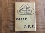 Tbr rally 1983 reglementboek, Boeken, Ophalen of Verzenden, Zo goed als nieuw