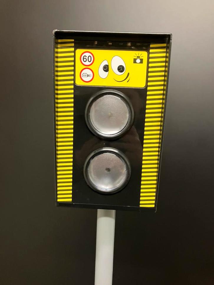 speelgoed flitspaal met licht en geluid, Enfants & Bébés, Jouets | Autre, Comme neuf, Enlèvement ou Envoi