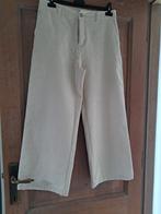 Fluwelen, licht beige broek .Sora 40, Ophalen, Zo goed als nieuw, Beige