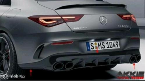 Mercedes cla 45S AMG EARO Bumper achter diffuser a1188859501, Auto-onderdelen, Carrosserie, Bumper, Achter, Gebruikt, Ophalen of Verzenden