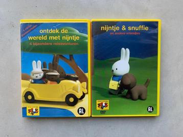 2 DVD 's Nijntje - Ontdek de wereld met Nijntje beschikbaar voor biedingen