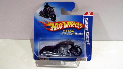 Scorchin' Scooter Hot Wheels #29 Japanse blister !, Hobby en Vrije tijd, Modelauto's | Overige schalen, Nieuw, Motor, Ophalen of Verzenden