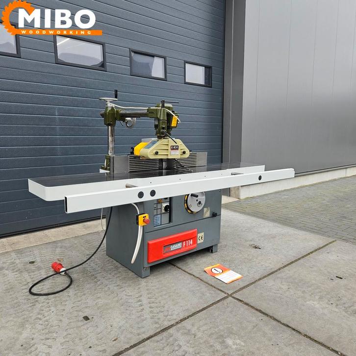 CASADEI SCM Freesmachine toupie aigner compleet **, Doe-het-zelf en Bouw, Gereedschap | Freesmachines, Zo goed als nieuw, Ophalen of Verzenden