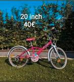 Meisjesfiets 20 inch, Fietsen en Brommers, Fietsen | Meisjes, Ophalen of Verzenden, Zo goed als nieuw, 20 inch