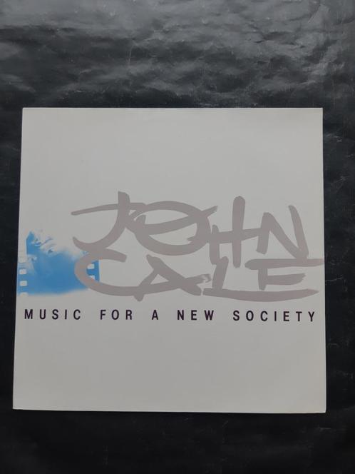 JOHN CALE "Music for a new Society" artrock LP (1982) IZGS, CD & DVD, Vinyles | Rock, Comme neuf, Pop rock, 12 pouces, Envoi