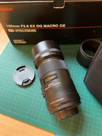 Sigma 105mm F/2.8 EX DG Macro OS HSM voor Nikon F, Audio, Tv en Foto, Foto | Lenzen en Objectieven, Ophalen, Zo goed als nieuw