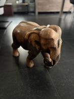 Houten olifant, Antiek en Kunst, Ophalen