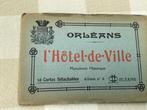 Boekje met 10 postkaarten Hotel-de-Ville ORLEANS, Collections, Cartes postales | Étranger, France, 1920 à 1940, Non affranchie