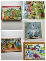 Puzzels peuter, Ophalen of Verzenden, Zo goed als nieuw, Van hout, Minder dan 10 stukjes