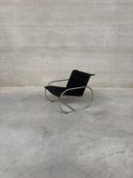 vintag design buisframe easy chair (stijl mies van de rohe), Ophalen of Verzenden