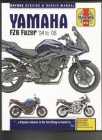 Service & repair manual Yamaha FZ6 FAZER, Motoren, Handleidingen en Instructieboekjes, Yamaha