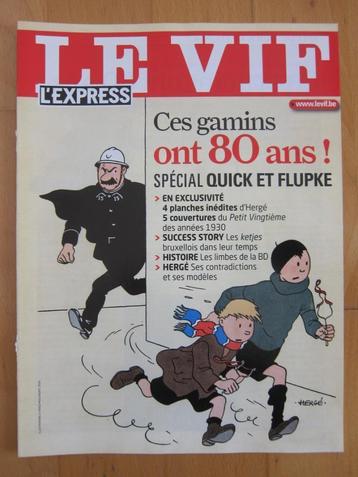 Supplément Quick et Flupke Vif L'express (2010)