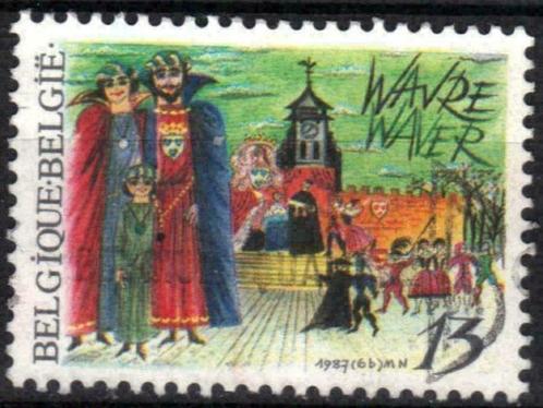 Belgie 1987 - Yvert/OBP 2250 - Folklore (ST), Timbres & Monnaies, Timbres | Europe | Belgique, Affranchi, Envoi