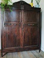 kleerkast, Huis en Inrichting, Kasten | Kleerkasten, Ophalen, Gebruikt, 150 tot 200 cm, Eikenhout