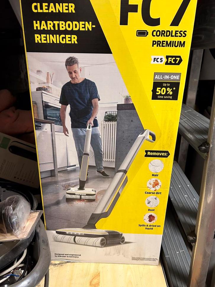 Te koop: Kärcher vloerreiniger FC7, Huis en Inrichting, Schoonmaakartikelen, Overige typen, Ophalen