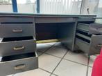 Vintage metalen bureau, Gebruikt, Ophalen, Bureau